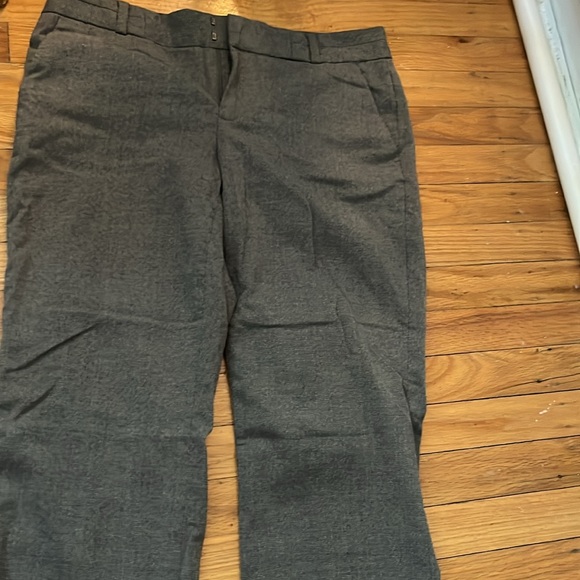 Grey Lowrise Bootcut Pants - Picture 2 of 4